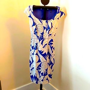 Tropical Print Pin Up Dress